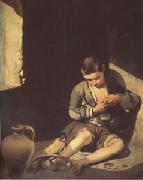Bartolome Esteban Murillo The Young Beggar (mk05) Spain oil painting artist